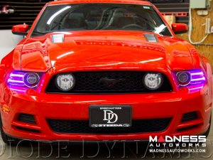 Ford Mustang Multicolor DRL LED Boards - Multicolor and White